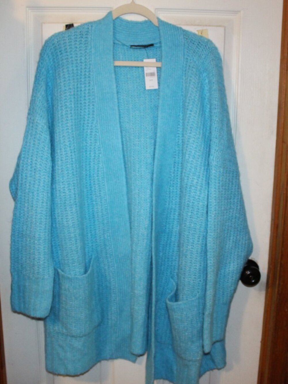 NWT Lane Bryant open front sweater 26/28 Beautiful color.